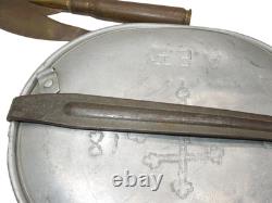 WWI WWII US Military Trench Art 79th Division Engraved Mess Kit 1944 New Guinea