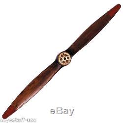 WWI Wooden Aircraft Propeller 74 inch by Authentic Models AP155