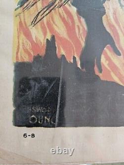 WW 1 Bond Poster Remeber Belgium