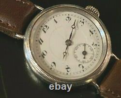 WW 1 Rolex trench watch, manual wind