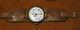 WW 1 Trench Watch with Period Leather Wrist Band