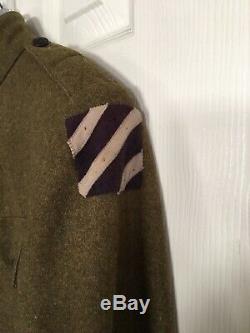 WW 1 U. S. Army tunic uniform jacket 3 rd Infantry Division Mint