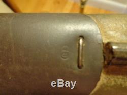 WW 1 U. S. Model 1917 Remington 03 Bayonet and Scabbard