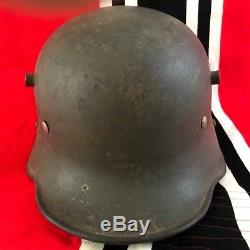 WW 1 WWI Austro-Hungarian M17 Stahlhelm Steel Helmet withliner. Nice. Orig