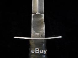 WW II Case V42 Stiletto FSSF Fighting Knife -US WW2 Dagger ONE OF FIRST 500 MADE