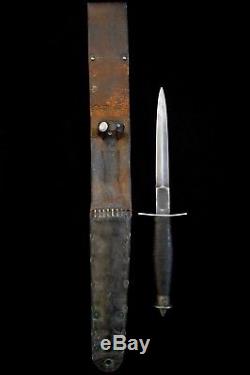 WW II Case V42 Stiletto FSSF Fighting Knife -US WW2 Dagger ONE OF FIRST 500 MADE