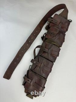 WW I, 2 Swedish Leather M10 5 cell Bandolier Tuskan Raider Star Wars Sand People