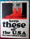 WW I U. S. War Effort Poster Original Antique