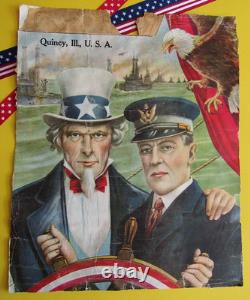 WW I U. S. War Effort Poster Original Antique
