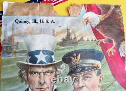 WW I U. S. War Effort Poster Original Antique