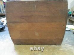Waltham 8 Day Ships Watch Marine Chronometer Wwi In Orig Wood Double Box