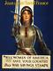 Women of America/Joan of Arc Haskell Coffin 1918 World War 1 Print