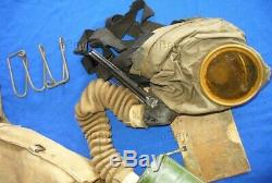 Woodwork Fresh Ww1 Us Gas Mask Wwi Helmet ID Named Infantry Overseas Indiana Vet