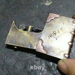 Word War I Vintage Book Handmade Lighter Brass WWI Folding Trench Lighters- 1919