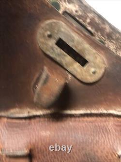 World War 1/2 USA McClellan Leather Saddle Bags with Liners Intact