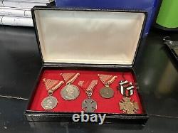 World War 1 Austrian And German Military Medals Very Rare See Pics