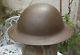 World War 1 British Army Original Brodie Helmet Restored