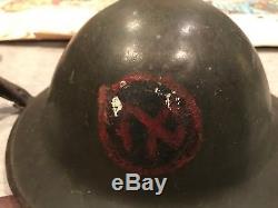 World War 1 Collection US Helmet German Belt Posters Medal WWI Doughboy Brodie