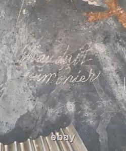 World War 1 French Veteran Chaplain's Adrian Helmet