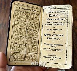 World War 1 Soldiers Diary (Battle Of Belleau France)