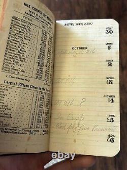 World War 1 Soldiers Diary (Battle Of Belleau France)