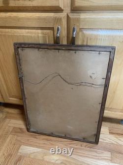 World War 1 WWI Discharge Poster IN THE SERVICE NATION 2nd Cavalry TX DAN SMITH