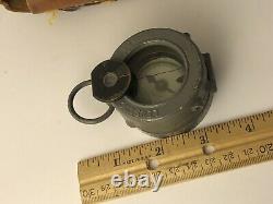 World War 1 era US Lensatic compass No 8388 with leather case MA 020822dE@