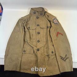 World War I Advance Sector, Service of Supply Service Coat WWI Uniform WW1 Tunic