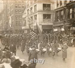 World War I Boston Shepards Store Female Rifle Club Military Parade WWI