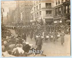 World War I Boston Shepards Store Female Rifle Club Military Parade WWI