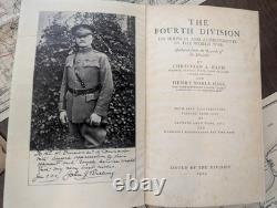 World War I Campaign Maps 1918, Lot Of 5, Book 1920, History Of 4th Division, Great