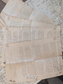 World War I Campaign Maps 1918, Lot Of 5, Book 1920, History Of 4th Division, Great