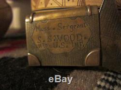 World War I Collectibiles/1918 11th US Infantry Brass Lighter France