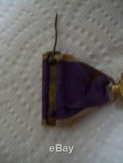 World War I Purple Heart Medal 1917 Wounded In Action Original And Rare