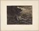 World War I WWI Imperial German Navy U-Boat Submarine Attacking 1920 Painting