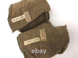 World War I WWI Olive Drab Wool Leg Wraps Puttee Leggings Field Gear Personal