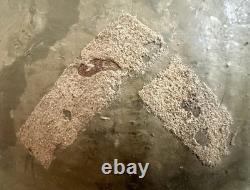 World War I WWI WW1 US Army M1917 Doughboy Helmet & Leather Liner Private Rank