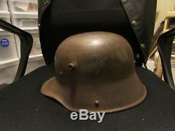 World War I or II German Helmet Military War Relic WW1 WW2