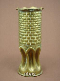 World War One Artillery Trench Art Brick Wall Design 1915