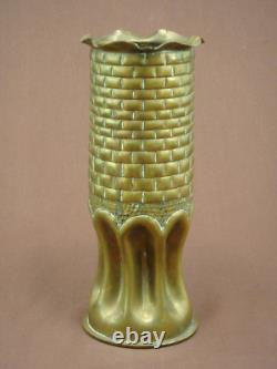 World War One Artillery Trench Art Brick Wall Design 1915