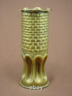 World War One Artillery Trench Art Brick Wall Design 1915