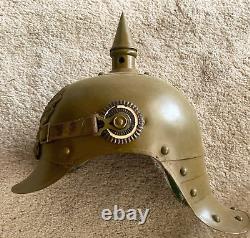 World War One Imperial German Lobster Tail Helmet