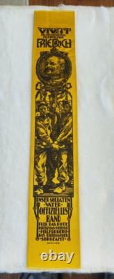 World War One WW1 Vivat silk ribbon, C. 1914 German Red Cross Erzherzog Friedrich