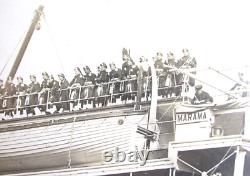 World War One WWI Photo New Zealand Hospital Ship SS MARMA J. D. Cleary, Sidney
