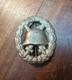 Wound badge in silver 1918 cut-out