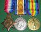 Ww1 1914-15 Trio Of Medals, Lieut. Colonel Keyworth. R. H. A, Entitled To D. S. O Russia