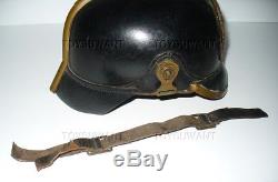 Ww1 Bavarian Pickelhaube Spike Helmet German Wwi Cockade Imperial ID Infantry 23