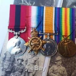 Ww1 Distinguished Conduct Medal (dcm) & Trio 21st Battalion Aif Australian