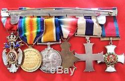Ww1 Dso MC Gallantry Medal Group British Army Lt Colonel Smith Gallipoli Suvla