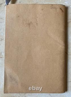 Ww1 French Pilot's Flight Log Book Signed By (trainer Of Guynemer) Capt. Nardin